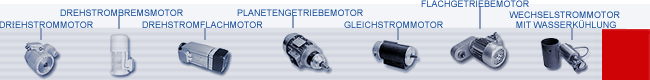 �bersicht Elektromotoren