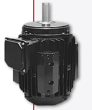 Drehstrommotor mit 4-Punkt-Aufhngung